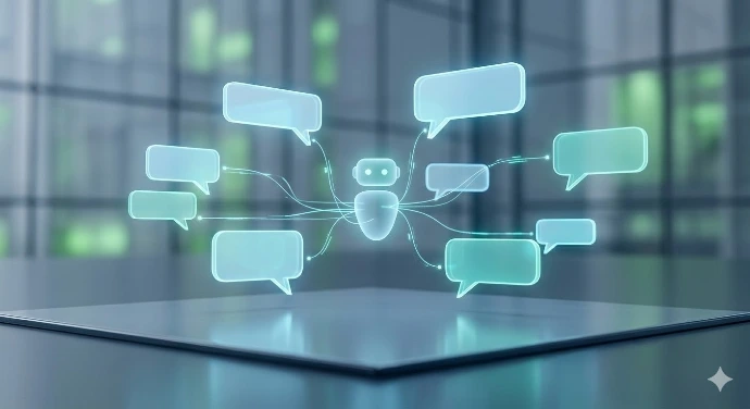 Interfaz de Chatwoot para atención al cliente omnicanal con WhatsApp y redes sociales.